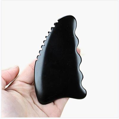 1PC  Natural Aura Stone Chinese Gua Sha Tool BianStone Scraping GuaSha Massager For Face Lift SPA Slimming Massage Sculpts Body XYZ