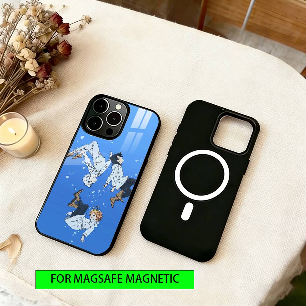 

The Promised Neverland Phone Case Magnetic with Magsafe Wireless Charging For iPhone17,16,15,14,13,12,11 Plus,Pro iPhone12ProMax