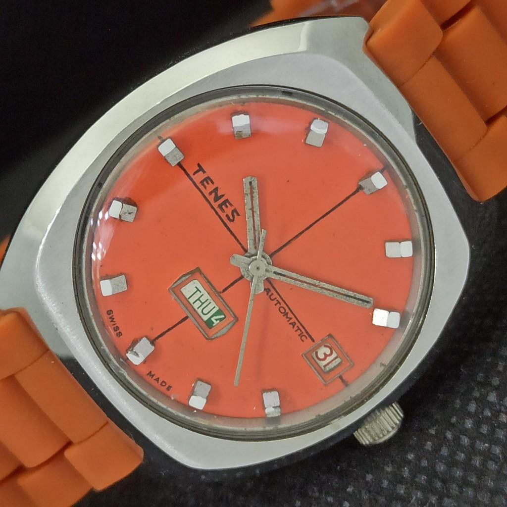 

Б/У TENES AUTOMATIC SWISS MENS DAY @ 6 ЧАСЫ a298147-1 Sku550m-a298147