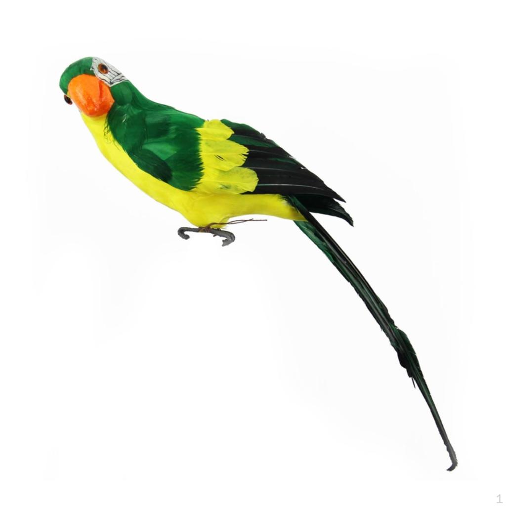 Tropical Bird Model Bright Colors Easy to Mount for Floral Arrangements