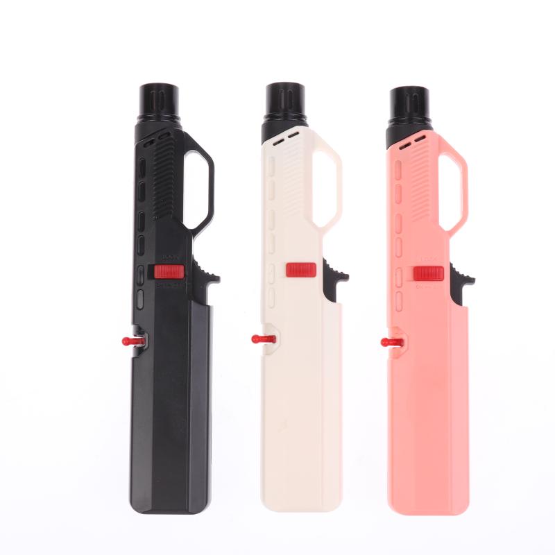 Butangasslighter Oppblåsbar lighter Vindtett fakkellighter, Bærbar kjøkkenlighter, Utendørs campinggrill lite verktøy