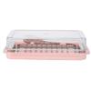 Transparent Cover Butter Storage Container 2 in 1 Design Butter Dispenser Slicer  Restaurant Use