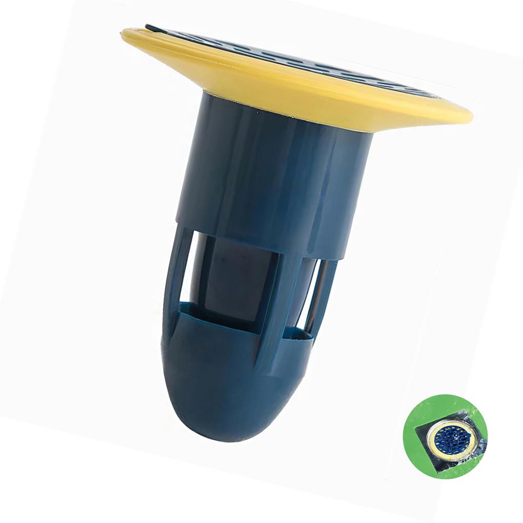 Floor Strainers Straining Cover Plug Bathroom Shower Anti-odor ABS Drain Core Anti-corrosion Water Filter with U-shaped Seal