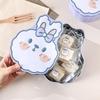Meidi Cute Rabbit Iron Storage Tins (Set of 2)
