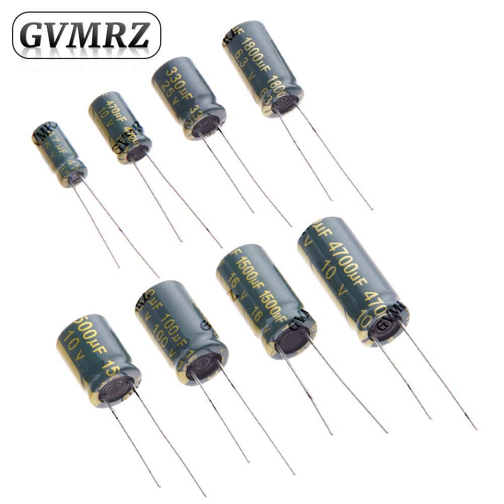 25V 35V 50V 63V 100V 160V High Frequency Low ESR Aluminum Capacitor 3300UF 4700UF 2200UF 470UF 680UF