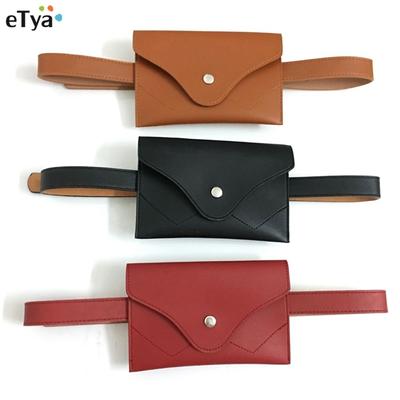 PU Leather Women Fashion Ladies Travel Waist Pack  Belt Wallets Coin Card Phone Holder Case