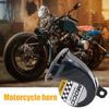 12V Snail Air Horn Waterproof Universal Motorcycel Horn Loud Car Horn Single-tone for Motorcycle Car for Motorbike Truck Vehicle