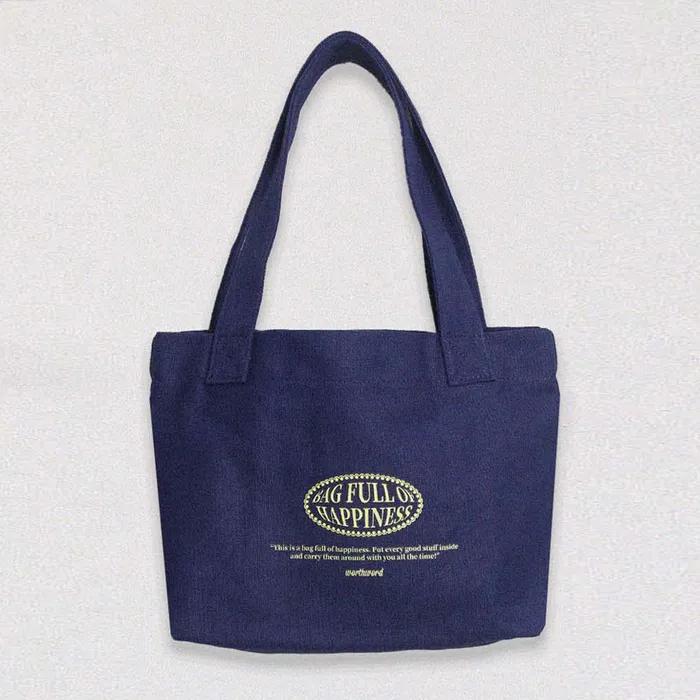 F.O.H Canvas Mini Eco Bag Mini_3 colors