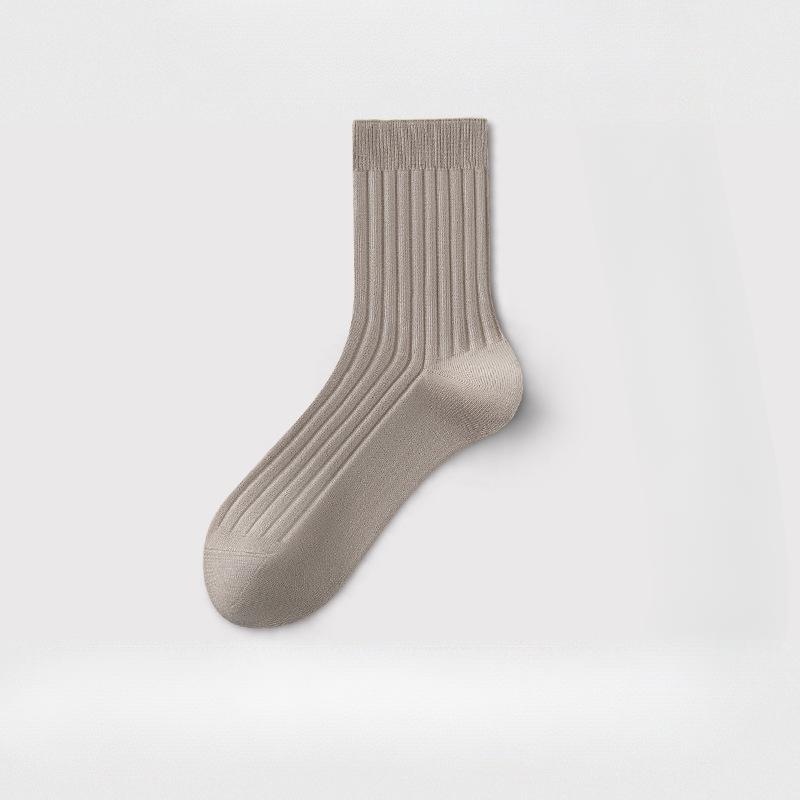 Men's Autumn and Winter Cotton Deodorant Business Leisure Thickened Tube Socks