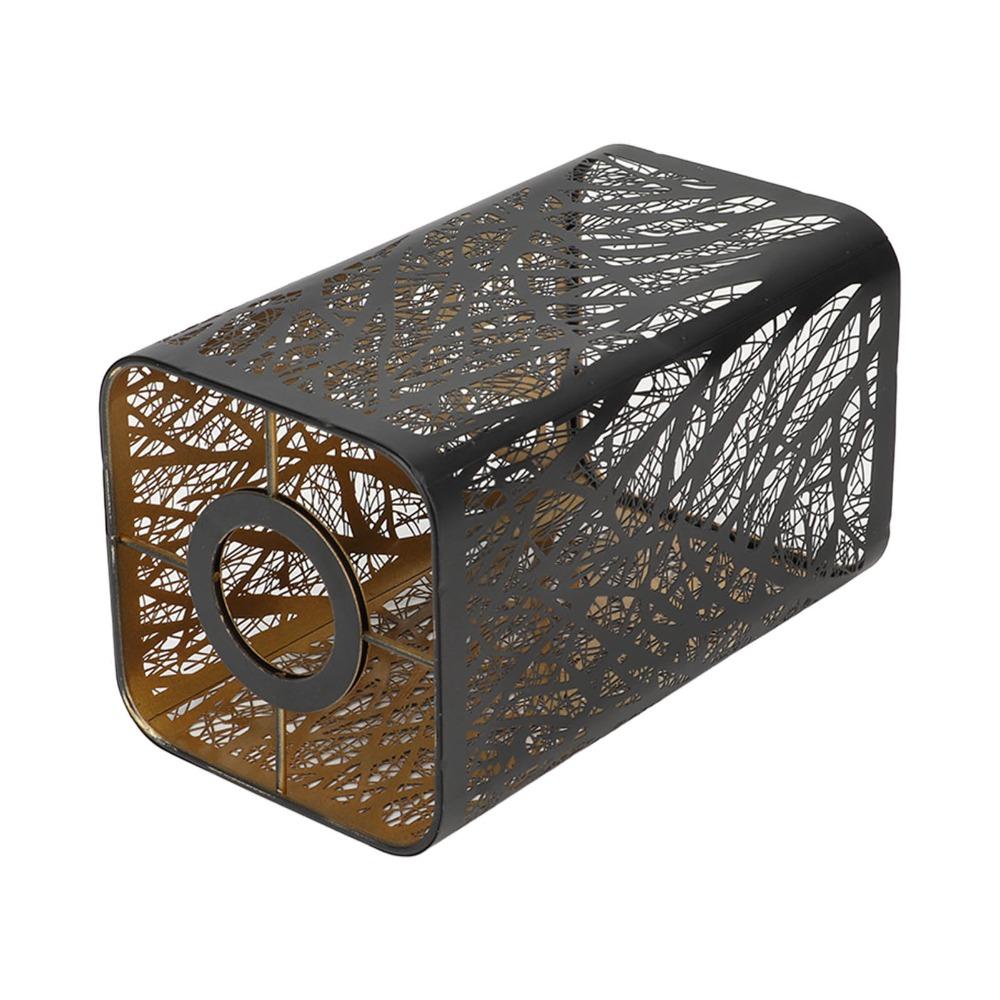 Modern Iron Lampshade Geometric Pattern 7.87 Inch Height Lamp Cover Wall Lamp Shade Bedroom