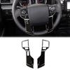 Glossy Black Steering Wheel Panel Cover Trim Frame For 4runner 2010+ Accessories