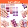 16 Universal Fit For All Versatile And Colorful Nail Stickers