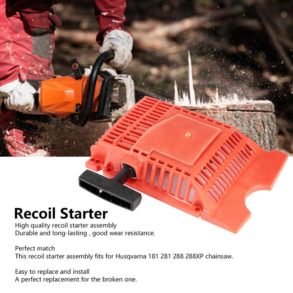 ABS Recoil Rewind Starter Easy Installation Pull Start Assembly for Husqvarna 181 281 288 288XP