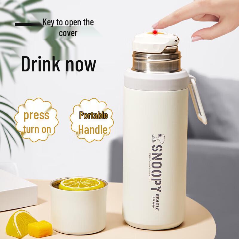 Snoopy 2-in-1 Car Insulated Mug
