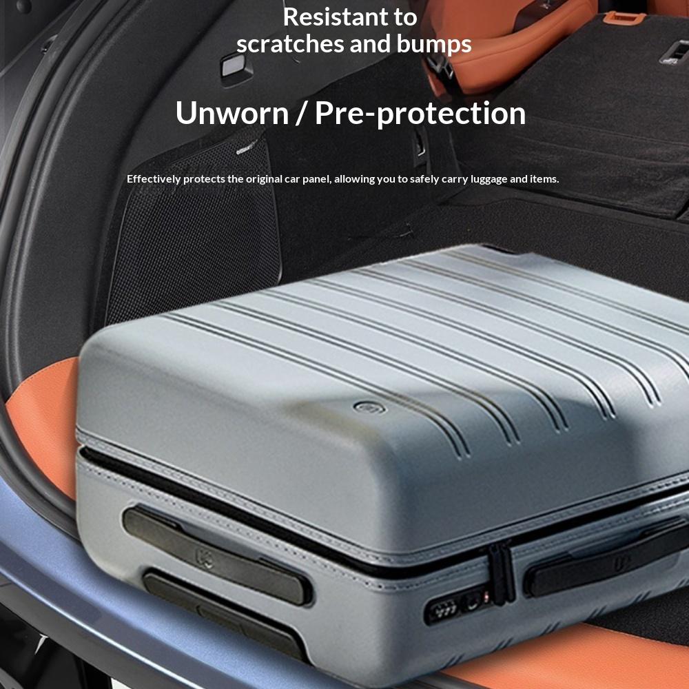 For BYD SEALION 07 EV Car Trunk Rear Guard Plate Thickened Leather Protection Sticker