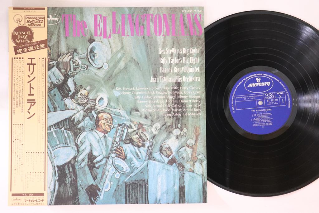 LP Record REX STEWART BIG EIGHT BILLY TAYLO Ellingtonians BT2017 MERCURY 1973 Japan Obi Jazz Used