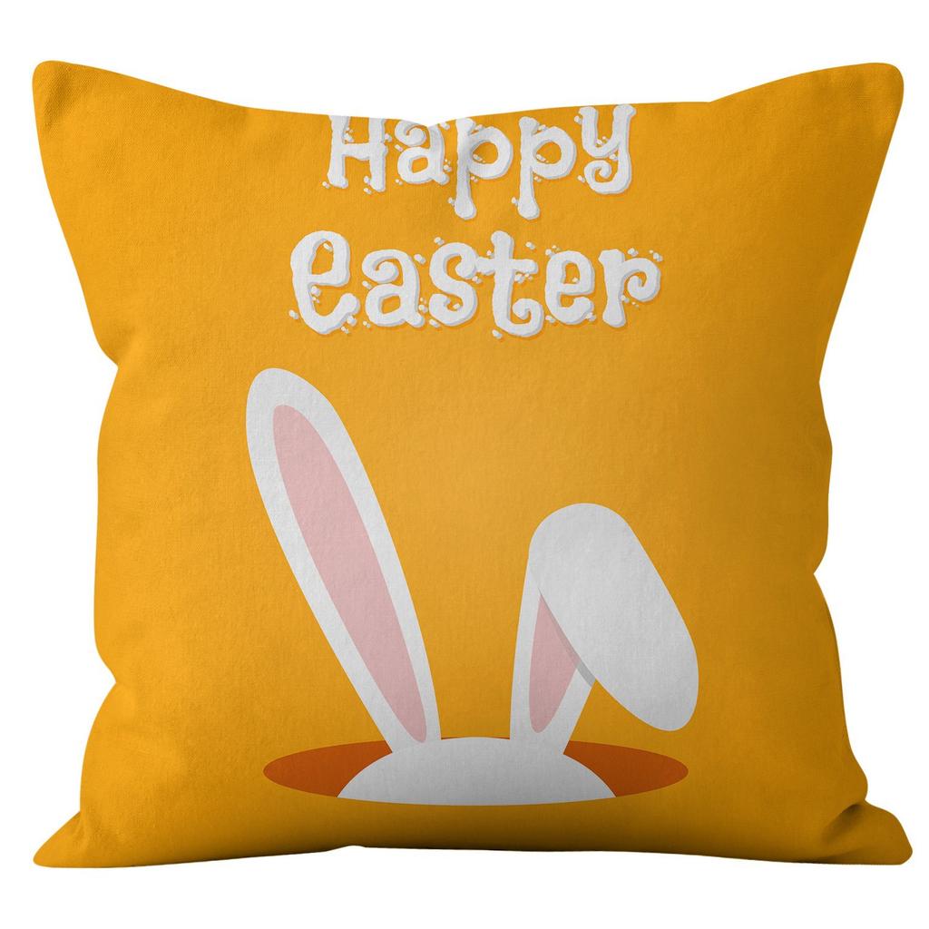 Easter Bunny Pillow Cover Home Pillow Cover