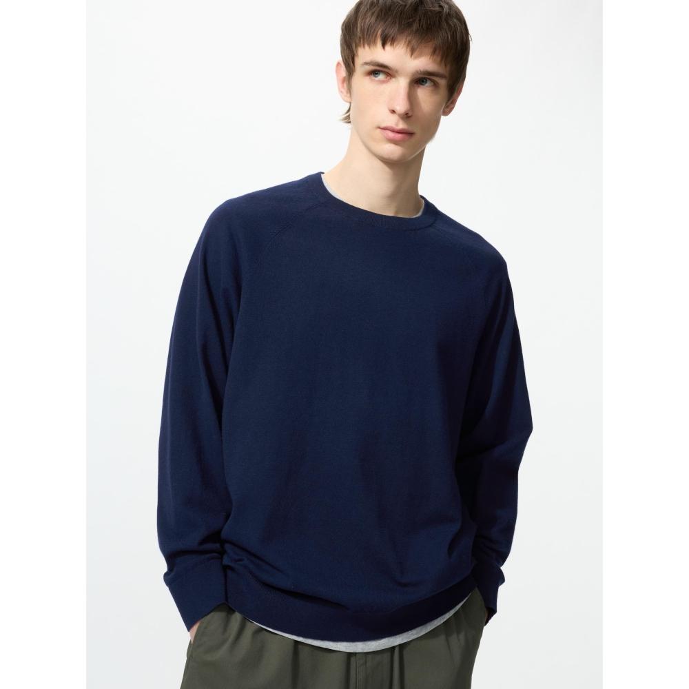 Uniqlo Japan Washable Crew Neck Sweater