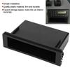 New for Stereo Radio Universal Car Double 1 Din Dash Cup Holder Storage Box Plastic