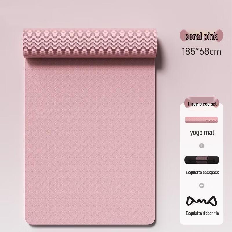 HANDUNYOU 10mm Thick TPE Yoga Mat
