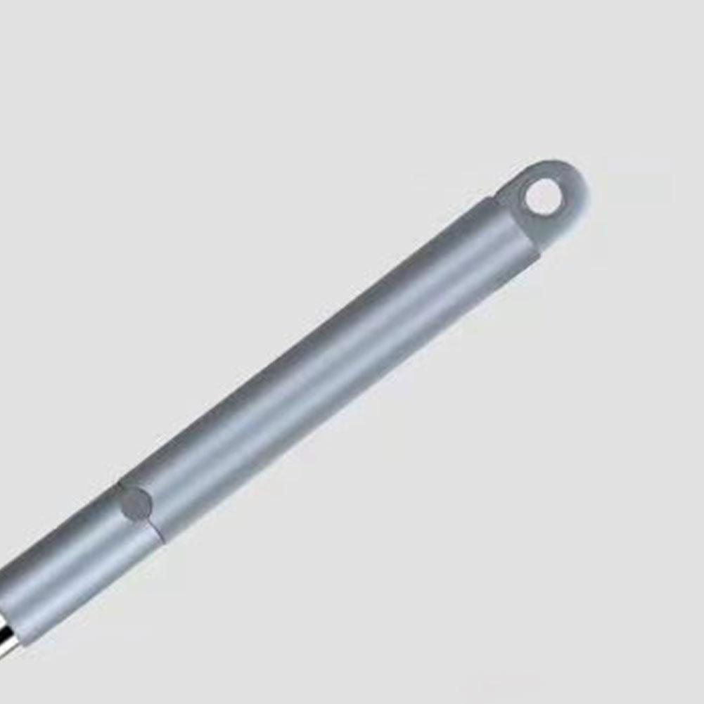 Silicone Floor Wiper Squeegee Stainless Steel Long Handle Squeegee Adjustable Angle Shower Window Squeegee for Bathroom Sweeping