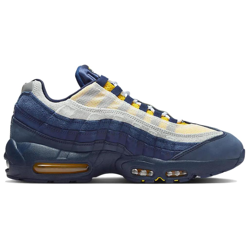 Eric Koston x Nike SB x Air Max 95 Obsidian Speed Yellow Unisex Sneakers Blau Midnight-Navy Marineblau HQ8492-400