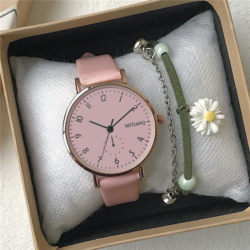 Niche Watch Female Style High Value Watch Junior High School Students Antique Style High Sense Small Fresh Student Quartz Watch