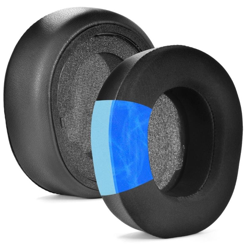Breathable Headphone Ear Pads Sweat Resistant Design Extended Gaming Hour for Dedicated Model Spare Ear Cushions