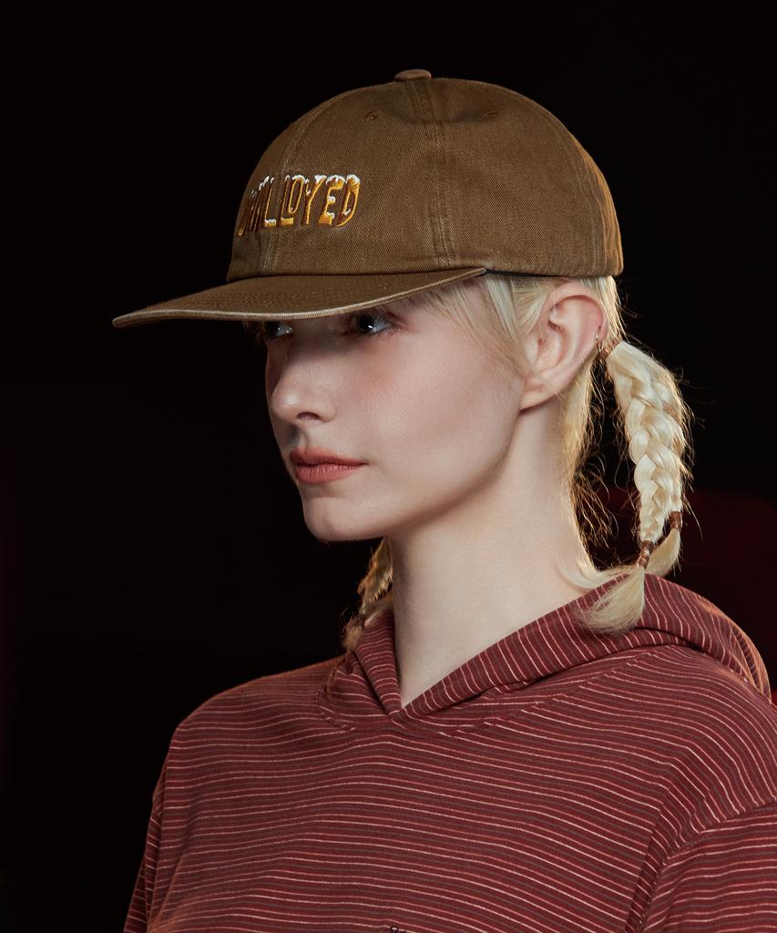 UNALLOYED Snow Logo Cap / Brown