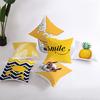Summer Lemon Pillowcase Pineapple Leaf Peach Skin Velvet Home Living Room Bedroom Pillowcase
