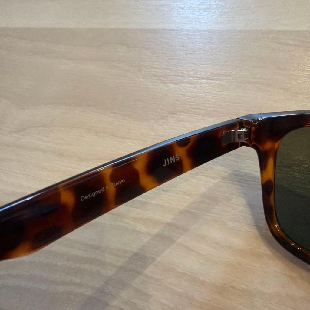 Used JINS sunglasses tortoiseshell pattern