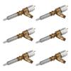 6PCS Fuel Injectors 2645A747 Fit for CAT Fit for Caterpillar Perkins C6.6 320-0680