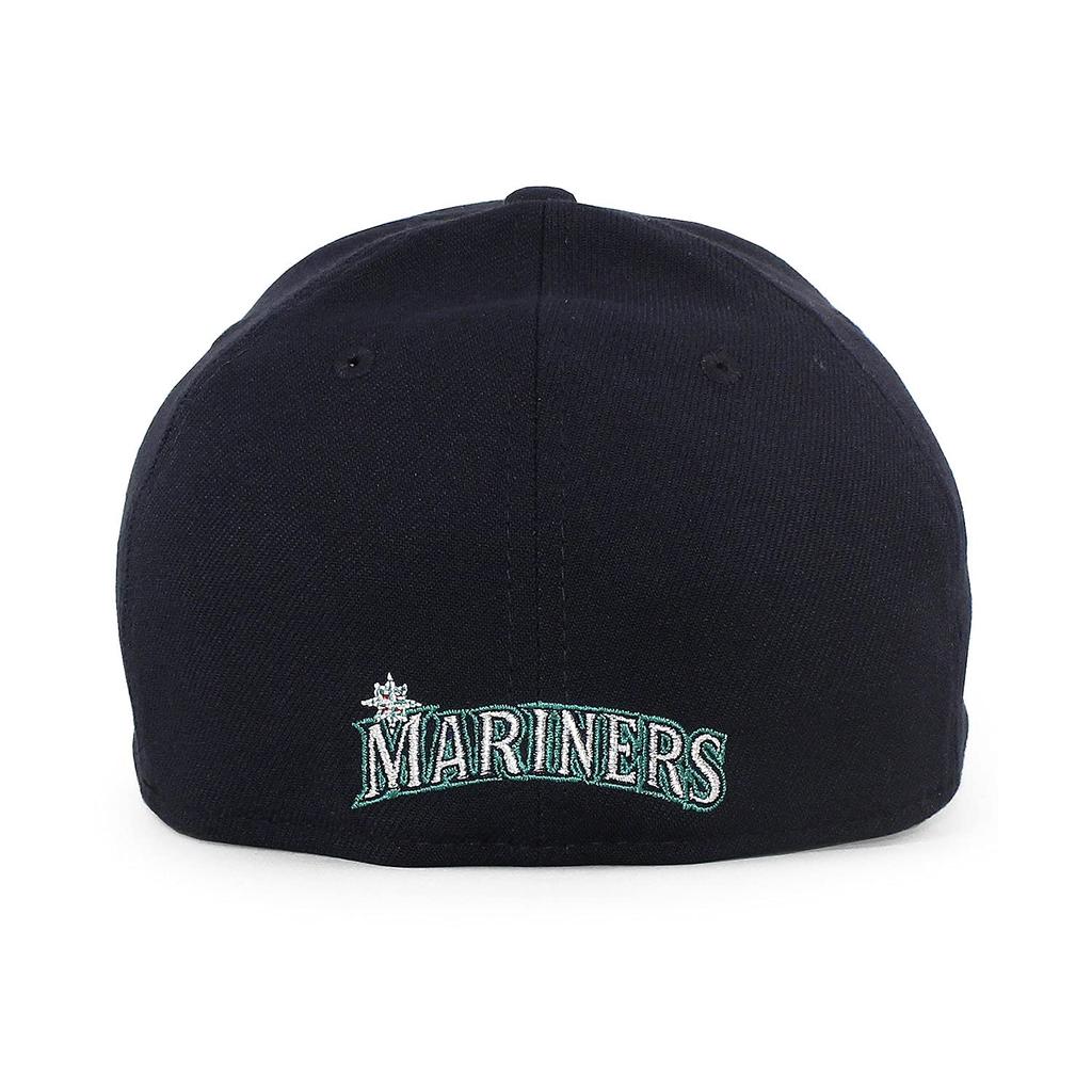 [New Era] Seattle Mariners 39THIRTY [MLB TEAM CLASSIC FLEX FIT CAP] SEATTLE MARINERS Navy Hat Stretch Fit (ML (approx. 57.7-60.6cm)) [Used]