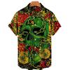 Men's Designer Hawaii Shirts Short Sleeve Collar Top Fashion Streetwear 3d Printed XS-5XL Hiphop Casual Vintage Clothing