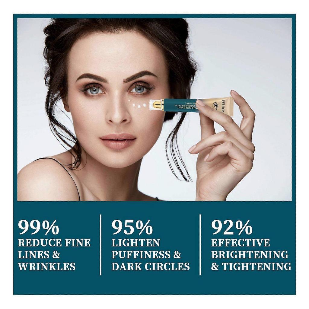 Limited time!!Eelhoe Elastic Moisturizing Eye Cream Gently Hydrates The Skin Around The Eyes, Providing A Soft And Moist Care For Daily Eye Care