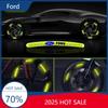 Fokus Het För Ford Bilhjul Ljusande Dekaler Fluorescerande Färg Hjuldekorationsdekaler För Ford Focus 2 MK2 3 4 ST Mondeo Fe