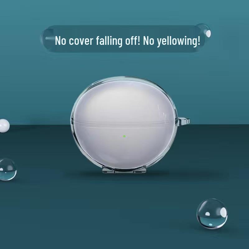 

Lenovo LP25 Earphone Protective Case - Transparent, Solid Color, Drop-Proof Soft Shell Lenovo LP25 Ear Clip