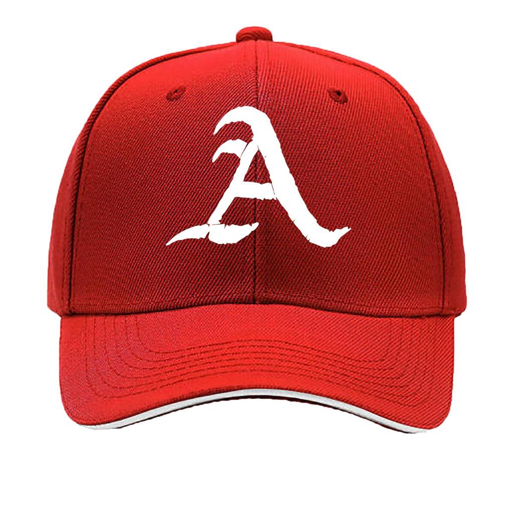 Adjustable Snapback Baseball Cap with Stylish Letter A  Vintage Black Curved Brim for  Ideal Fo Sandwich Baseball Cap