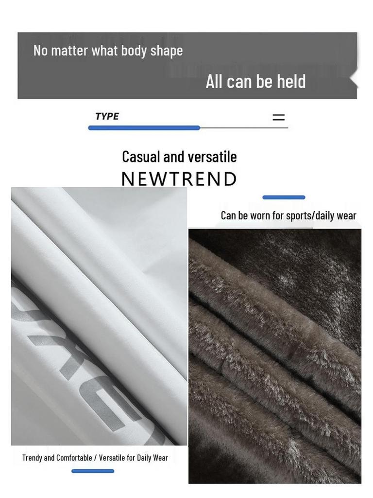 Men's Trendy Winter Parka with Fleece Lining and Thick Hood