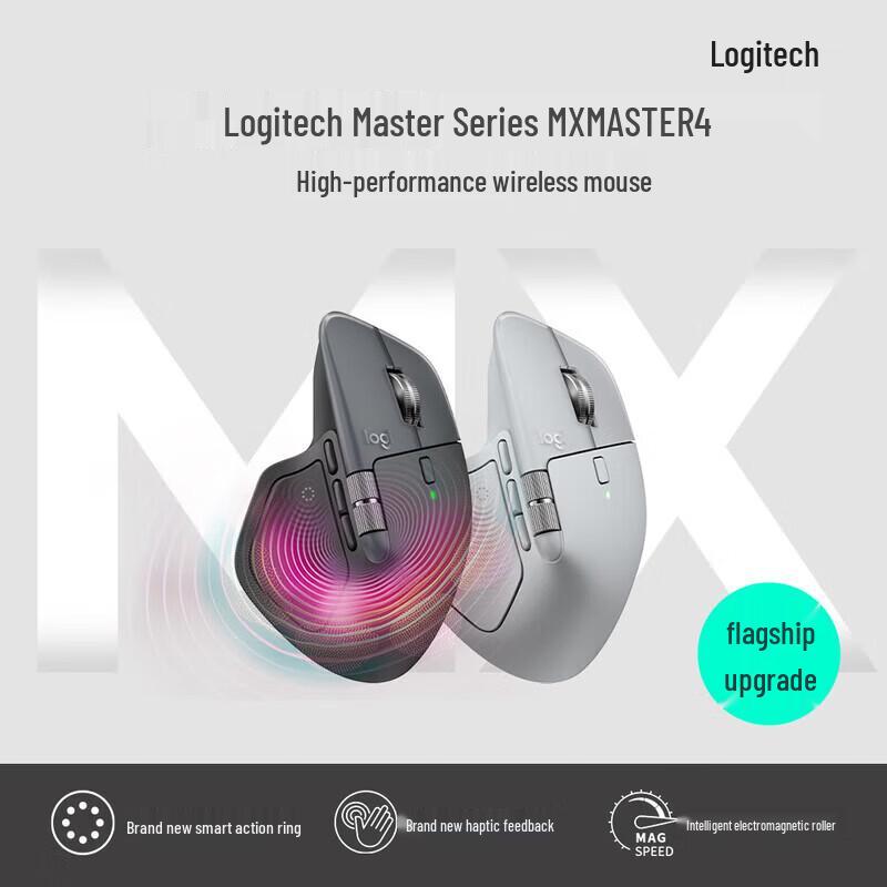Logitech MX Master 4 Wireless Bluetooth Mouse