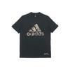 adidas Panda Print Crew Neck Sport Short-Sleeve T-Shirt Unisex Tops Black GP1850