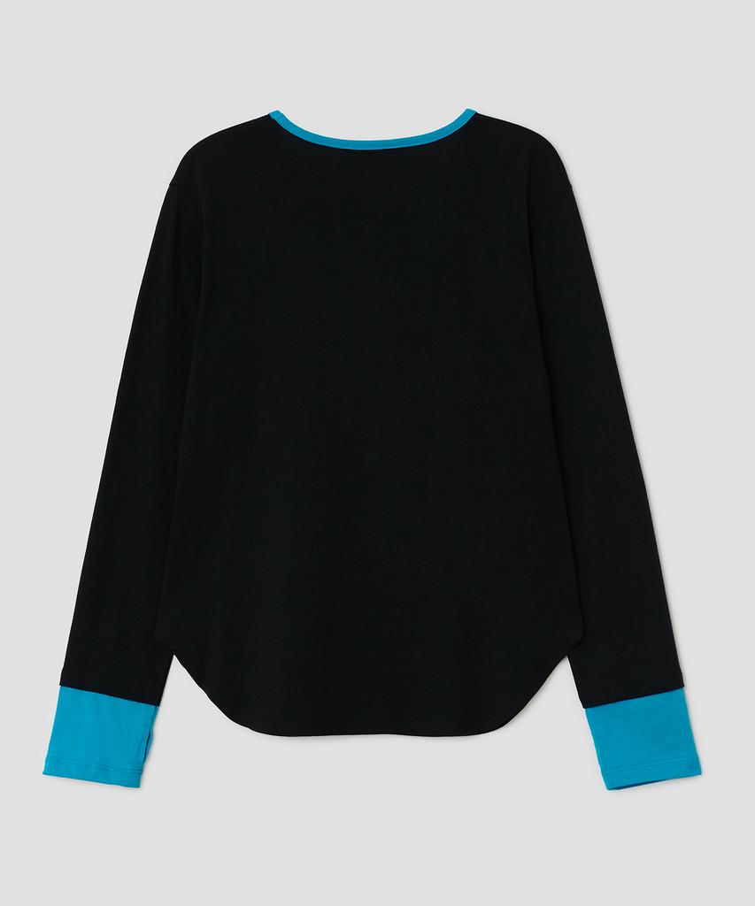 Taibseobiseu Hotfix Contrast Curve Top [Black]