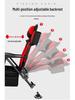 European Style Carbon Steel Folding Reclining Fishing Chair: Portable, Multi-functional, All-Terrain Design.