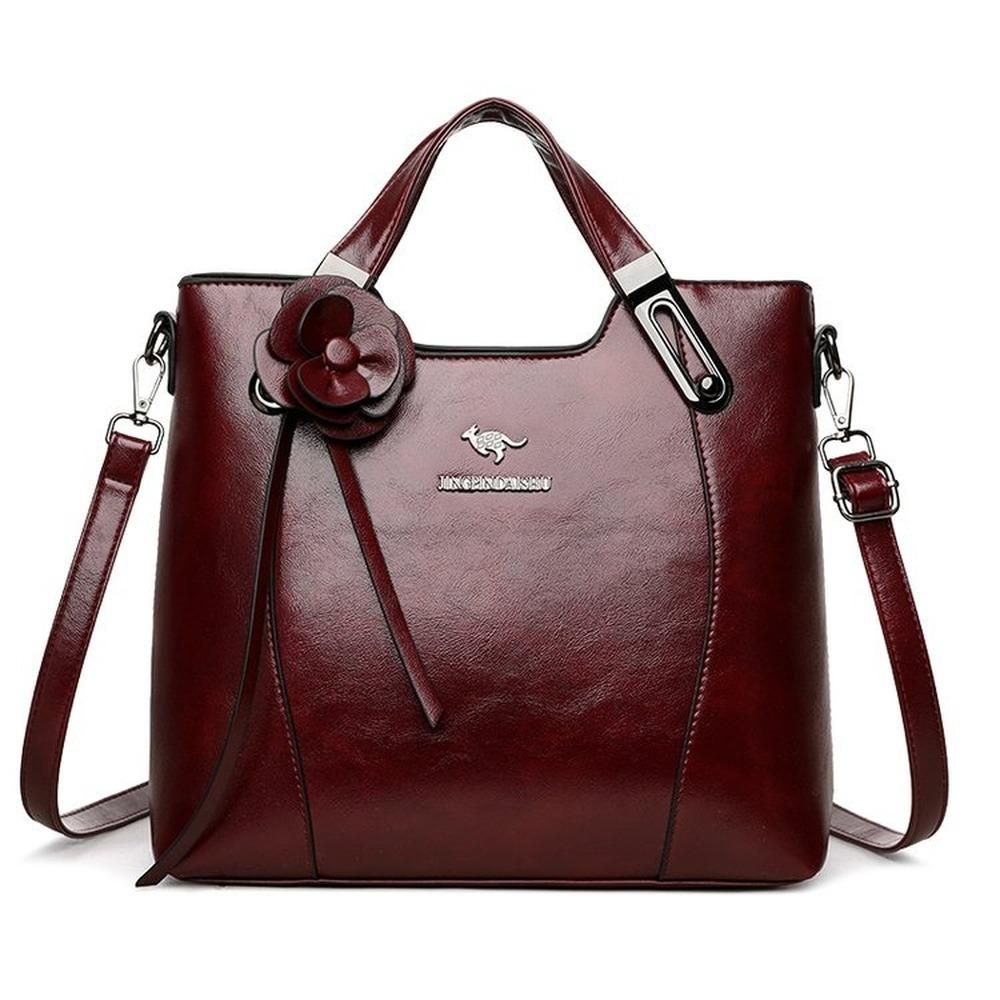 Bolso de Mano Ligero de Gran Capacidad Bolso de Hombro Cruzado para Uso Diario