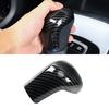For Toyota Camry 2018    Carbon Fiber Car Interior Gear Shift Knob Head Cover Trim AT