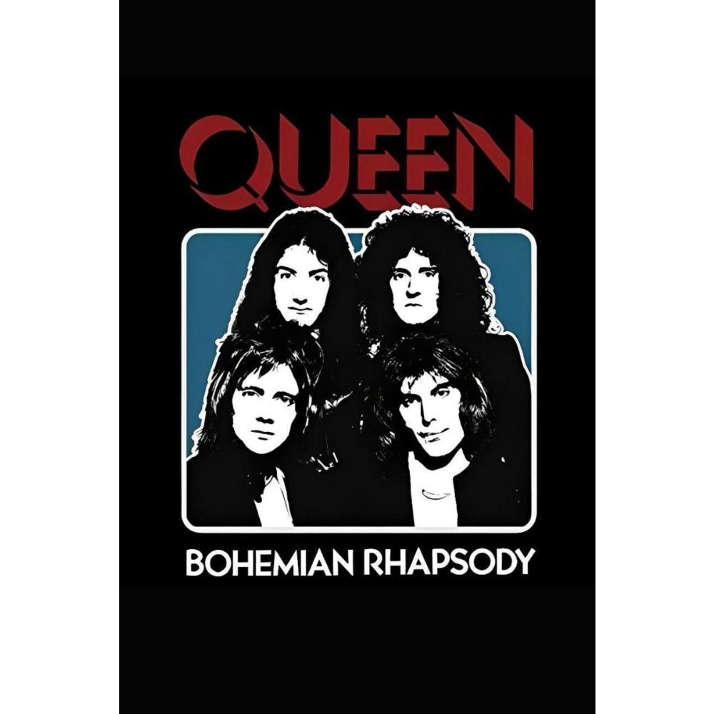 Metal Queen Band Wall Decor, Handmade 3D Tin Art for Living Room Bedroom Music Studio
