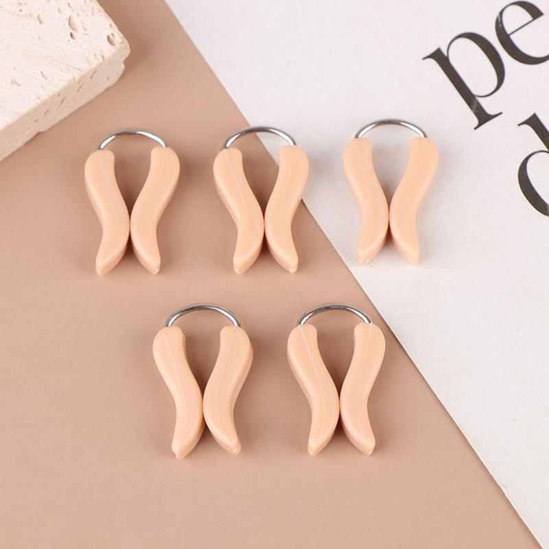 

5 шт. Держатель для шарфа Модная пластиковая клипса для шарфа Надежные зажимы для шали Декоративный трендовый аксессуар жёлтый