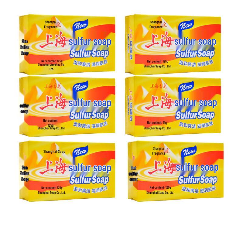 Shanghai Sulfur Soap 6-Pack