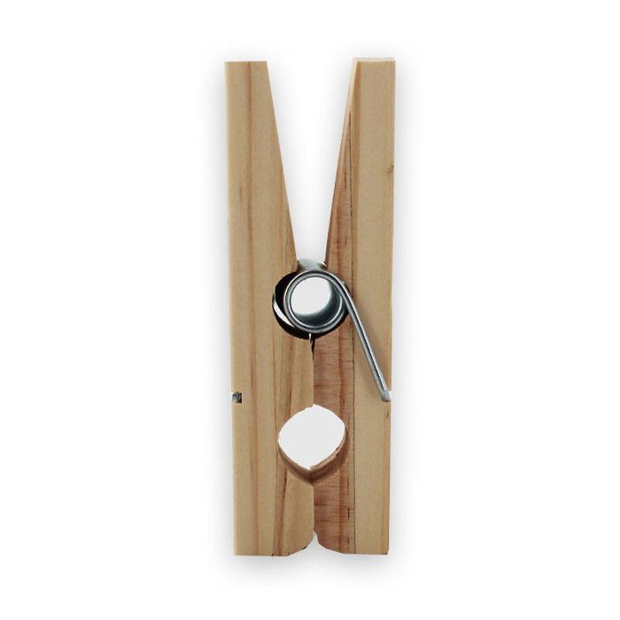 Pince à linge géante - CTOP - 14x4,5x5 cm - Bois - Décoration créative - Tendance