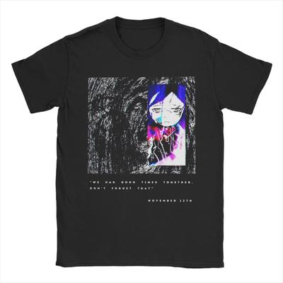 Sewerslvt We Had Good Times Together T-Shirt for Men Vintage Cotton Tees Crewneck Short Sleeve T Shirts Graphic Tops